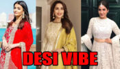 Desi Vibe: Aishwarya Rai Bachchan, Madhuri Dixit, And Raveena Tondon Give Us Relaxing Desi Vibe With Minimal Styling