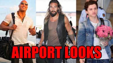 Dwayne Johnson VS Jason Momoa VS Tom Holland: Choose Your Favourite Airport Looks