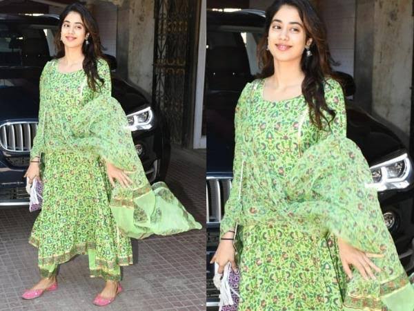 Ethic To Western: Janhvi Kapoor's Beautiful Looks Will Leave You Mesmerised; See Photos 1