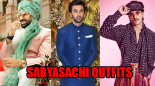 From Abhishek Bachchan To Ranveer Singh: Celebs Rocked In Sabyasachi’s Unique Outfit Collection
