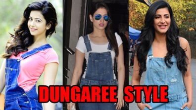 From Rakul Preet Singh To Shruti Haasan: Super Cool Ways To Rock The Dungaree Style