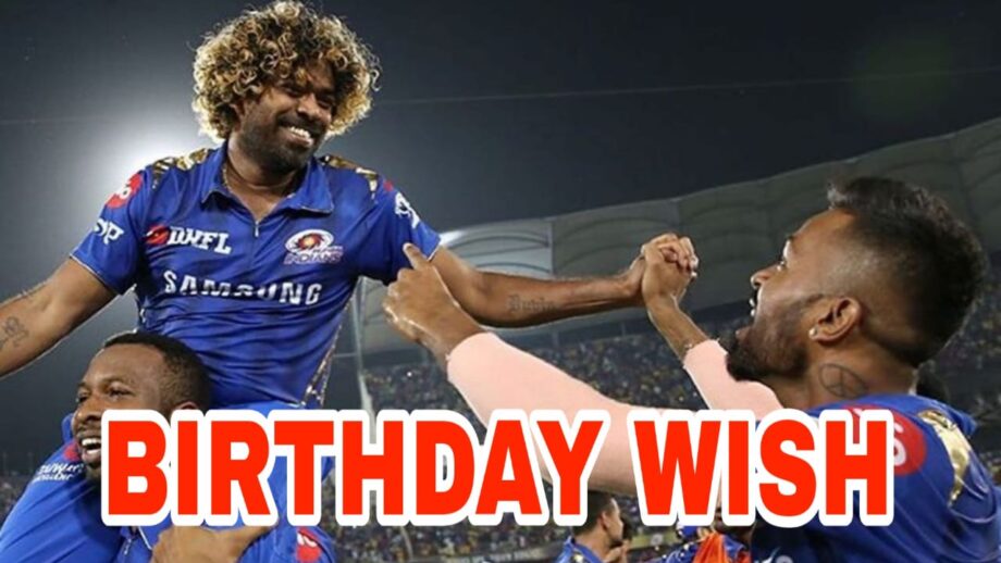 'Happy Birthday Legend' - Hardik Pandya's special wish for Lasith Malinga