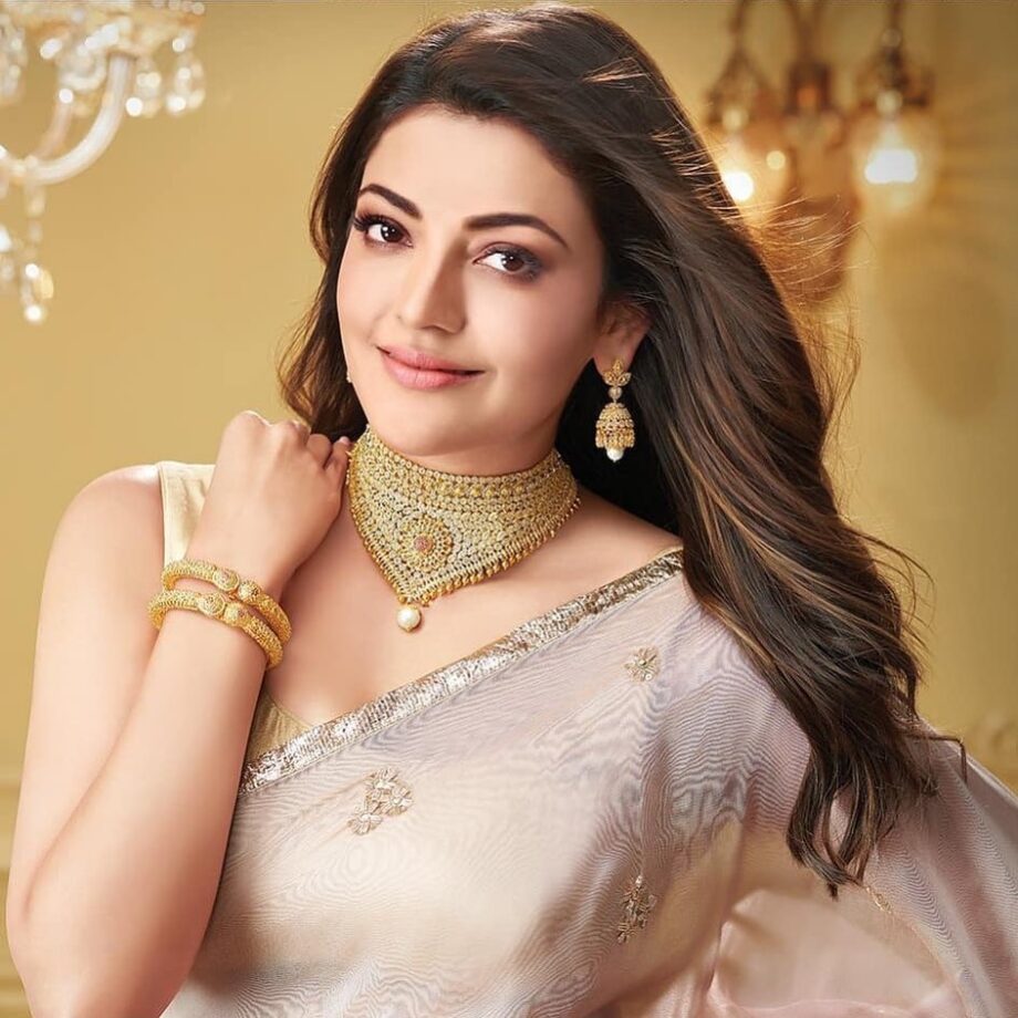 How To Get The Excellent Combination Of Jewellery With Saree? Take Ideas From Nayanthara, Tamannaah Bhatia, Kajal Aggarwal - 4