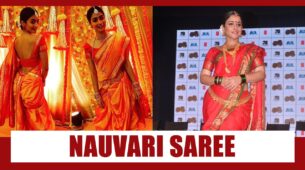 How To Rock Navwari Saree At A Wedding Just Like Pooja Hedge And Vidya Balan