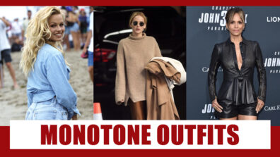 How To Style In Monotone Outfits? Learn From Pamela Anderson, Jennifer Lawrence, Halle Berry