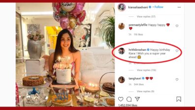 Hrithik Roshan has THIS to say on Kiara Advani’s birthday post