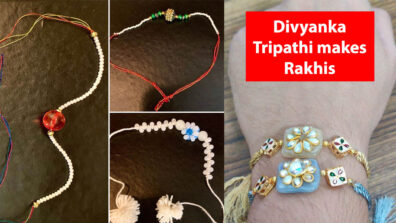 Impressive: Yeh Hai Mohabattein fame Divyanka Tripathi makes rakhis and they are good