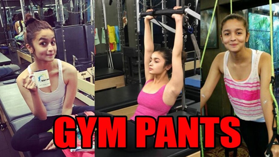 [In Pics] Alia Bhatt Gym wear Look