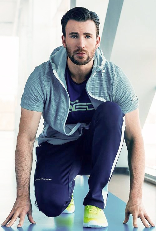 [In Pics] Chris Evans' Gym Wear Look 2