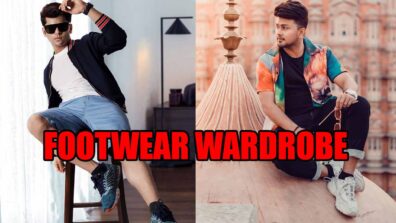 Inside Siddharth Nigam And Awez Darbar’s Footwear Wardrobe