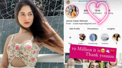 Insta Babe Jannat Zubair hits huge success on social media