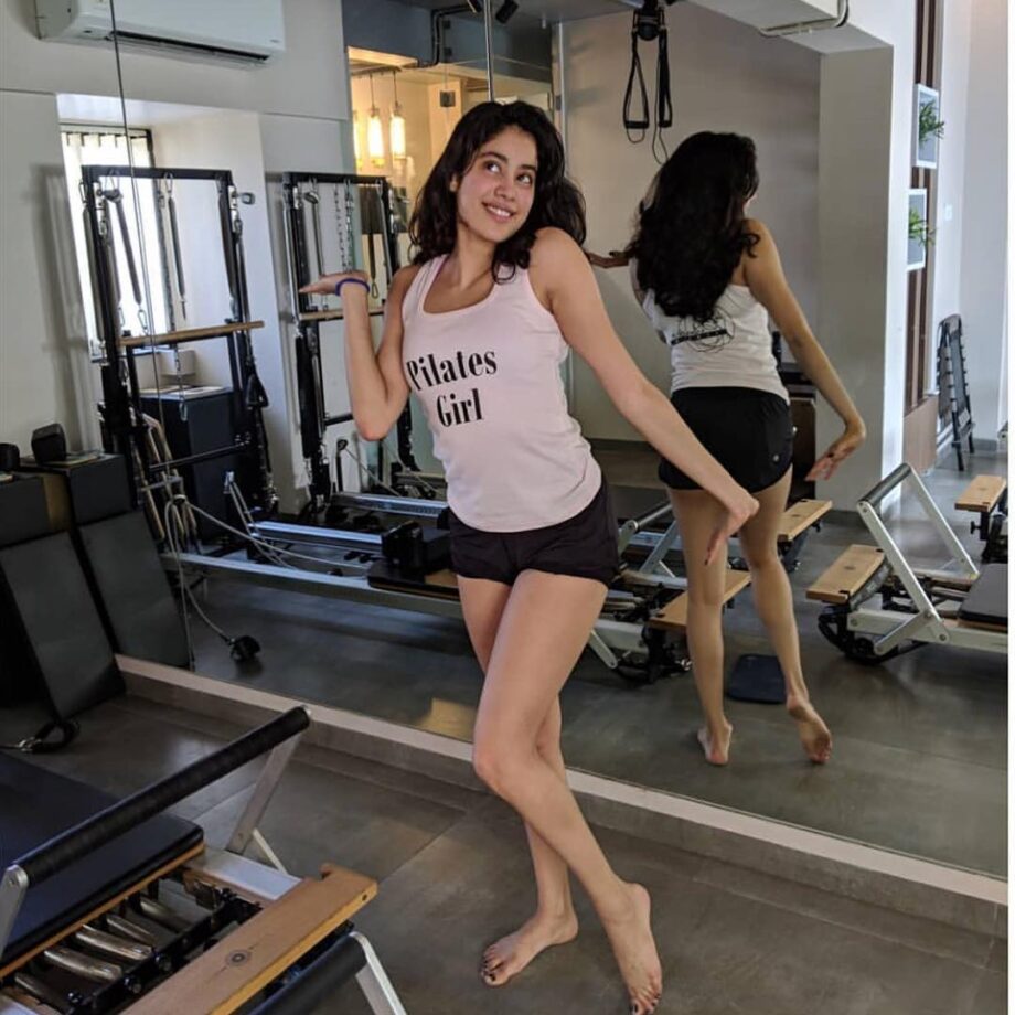 Janhvi Kapoor Gymwear Look - 1