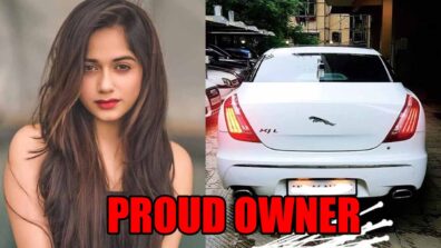 Jannat Zubair is a proud owner of a swanky Jaguar