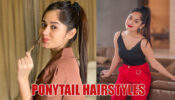 Jannat Zubair’s Stylish Ponytail Hairstyles That You Will Want to Copy