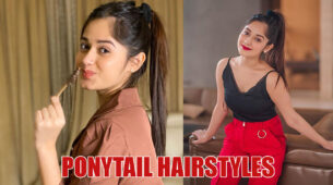 Jannat Zubair’s Stylish Ponytail Hairstyles That You Will Want to Copy