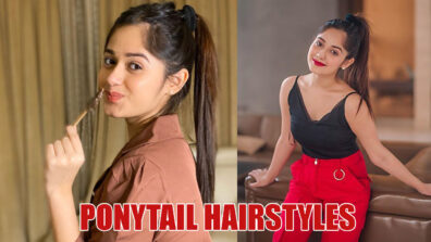 Jannat Zubair’s Stylish Ponytail Hairstyles That You Will Want to Copy