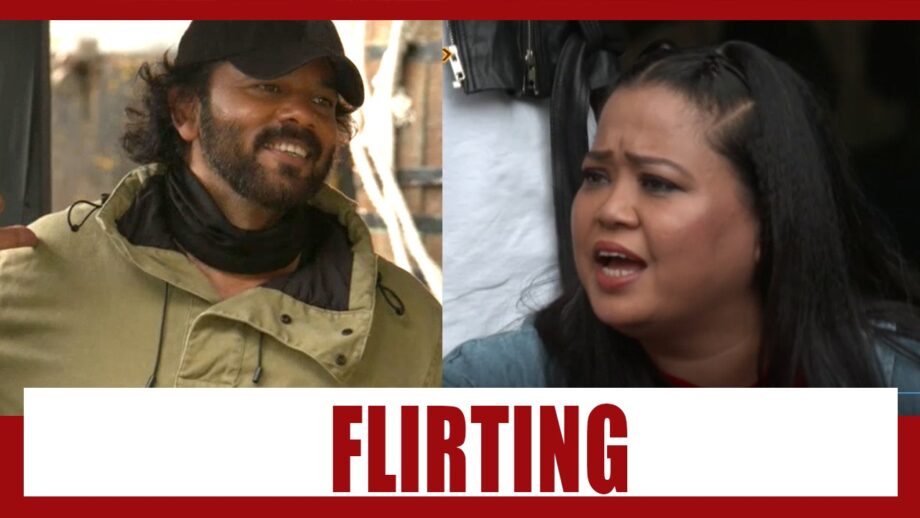 Khatron Ke Khiladi Made In India: Bharti Singh flirts with Rohit Shetty