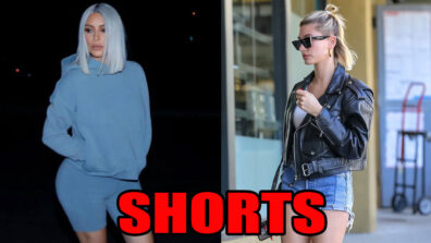 Kim Kardashian And Hailey Bieber Look A HOTTIE In Shorts