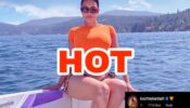 Kim Kardashian sets the internet on fire with her super hot photo, sister Kourtney Kardashian drops a heart emoji