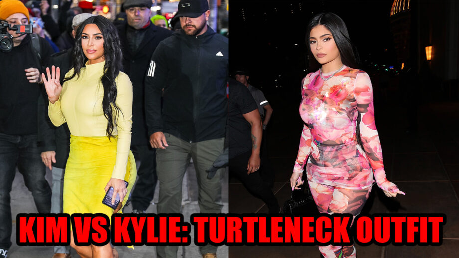 Kim Kardashian VS Kylie Jenner: Who Looks Hot In Turtleneck Outfit?