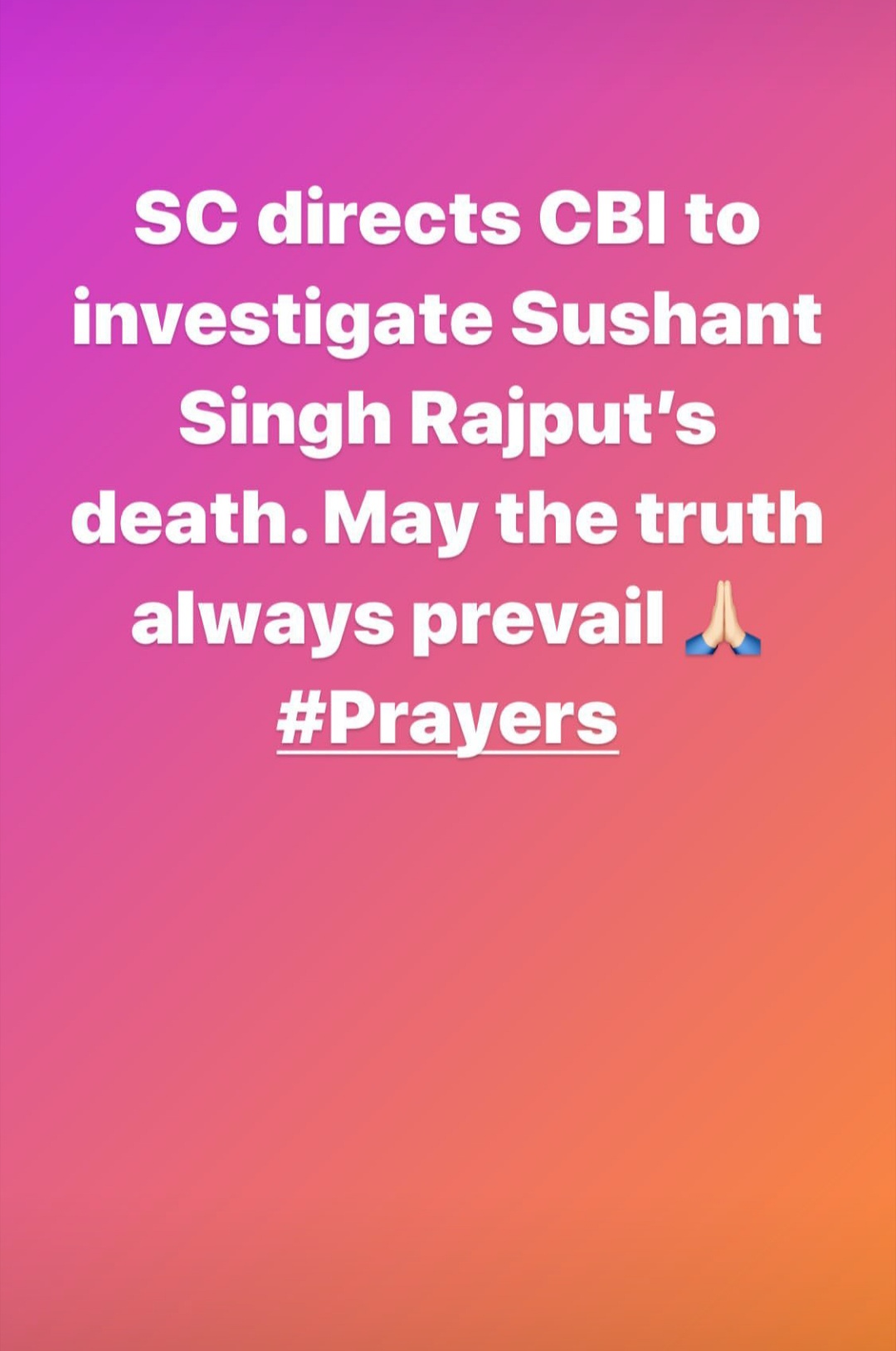 May the truth always prevail - Akshay Kumar hails Supreme Court decision on CBI for Sushant Singh Rajput 1