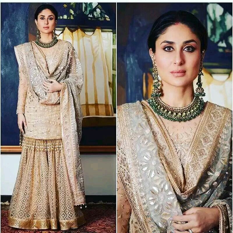 Modern Sharara Style: Katrina Kaif, Priyanka Chopra And Kareena Kapoor Looking Like A Gleam Of Sunshine - 4