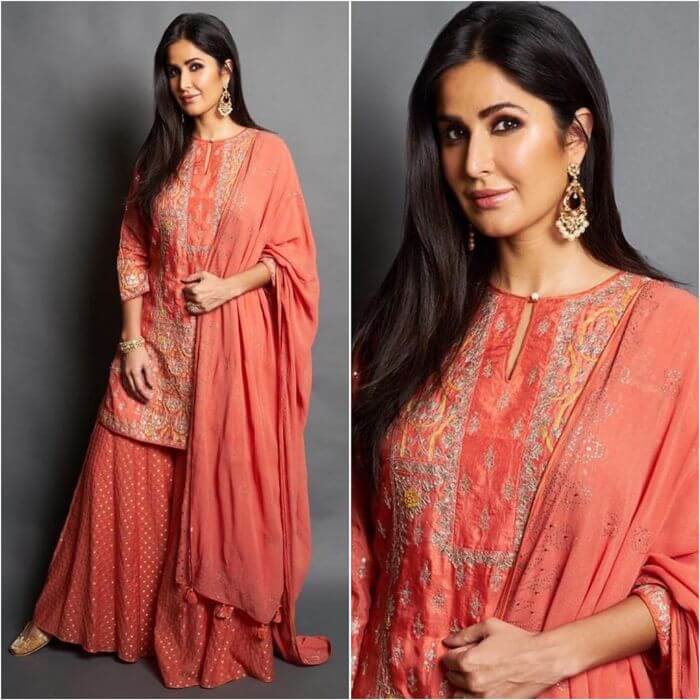 Modern Sharara Style: Katrina Kaif, Priyanka Chopra And Kareena Kapoor Looking Like A Gleam Of Sunshine - 0