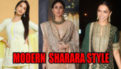 Modern Sharara Style: Nora Fatehi, Kareena Kapoor And Deepika Padukone Looking Like A Gleam Of Sunshine