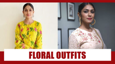 Mrunal Thakur’s Floral Outfit Collection Is An Inspiration!!