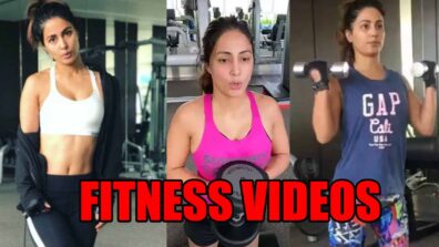 Naagin fame Hina Khan’s Stunning Unseen Fitness Videos