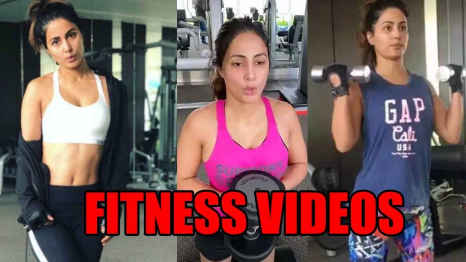 Naagin fame Hina Khan's Stunning Unseen Fitness Videos