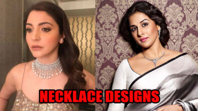 Necklace Designs Ideas: Take Cues From Anushka Sharma And Vidya Balan’s Trendy And Stylish Neck Designs