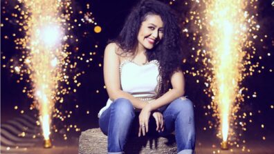 Neha Kakkar Look Hot in Floral Mini Dress