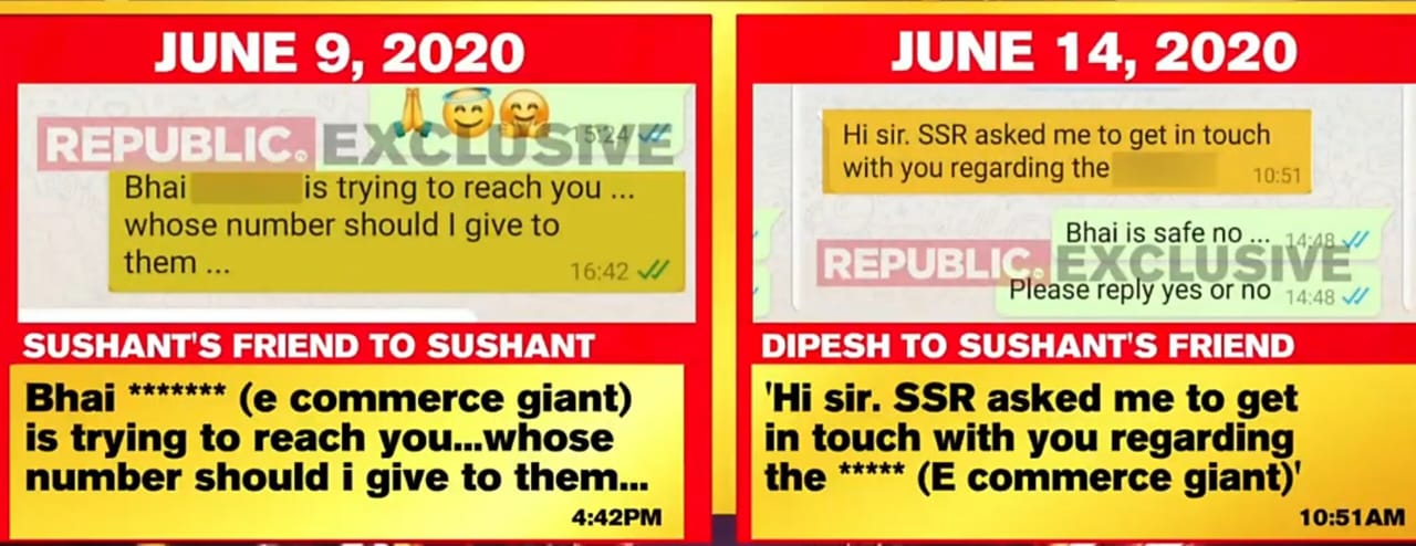 Personal WhatsApp chat of Sushant Singh Rajput's helper Dipesh Sawant from June 14, the day of death 2