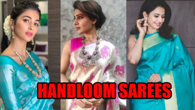 Pooja Hedge, Samantha Akkineni And Rakul Preet Singh: 5 Handloom Saree Designs To Amp Up Your Look This Festive Season