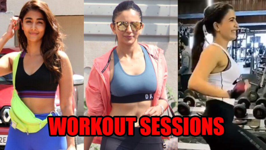 Pooja Hegde, Rakul Preet Singh, Samantha Akkineni’s Workout Session On Instagram