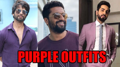 Purple Trend: Slay Your Purple Outfits Like Shahid Kapoor, Vicky Kaushal And Ayushmann Khurrana