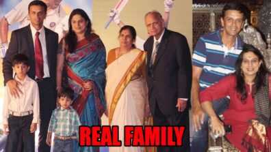 Rahul Dravid And His Real Life Family