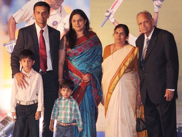 Rahul Dravid And His Real Life Family - 0