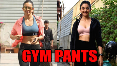 Rakul Preet Singh Looks A HOTTIE In Gym Pants!