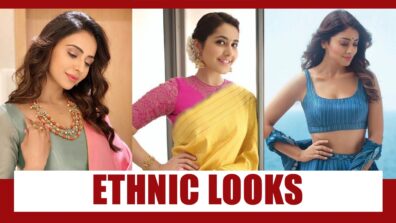 Rakul Preet Singh, Rashi Khanna and Shriya Saran’s Best Ethnic Looks to select for your wardrobe