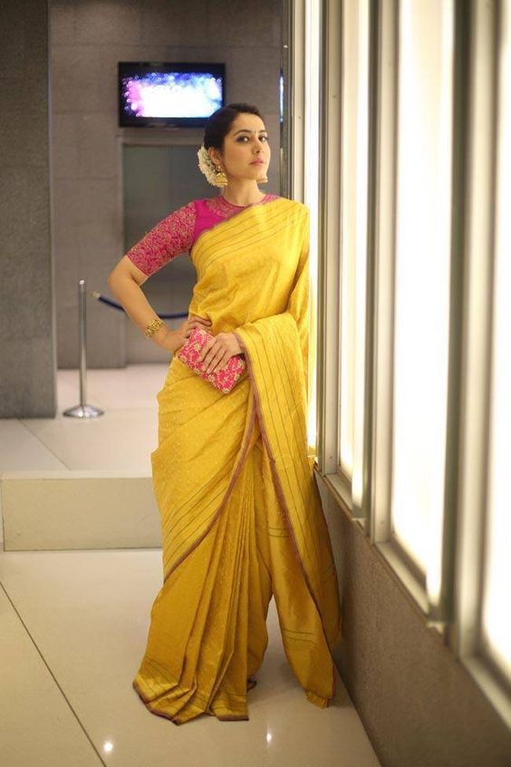 Rashi Khanna, Keerthy Suresh To Trisha Krishnan: The Most Elegant Handloom Outfits Of All Time - 0