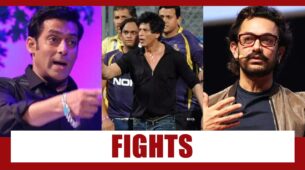 Salman Khan, Shah Rukh Khan, Aamir Khan: Media fights caught on camera