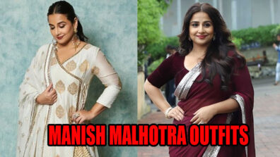 See Pics: How Vidya Balan Inspired Us To Wear Manish Malhotra’s Collection