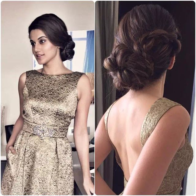 Shraddha Kapoor, Sara Ali Khan And Taapsee Pannu’s Stylish Bun Hairstyles That You Will Want To Copy - 4