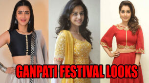 Shruti Haasan, Rakul Preet Singh, And Rashi Khanna’s Traditional Outfits Are All You Need This Ganpati Festival Season
