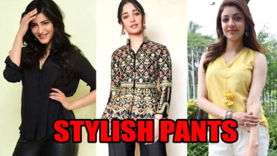 Shruti Haasan, Tamannaah Bhatia, Kajal Aggarwal: Celebs-Inspired Super Stylish Pant Style Outfits