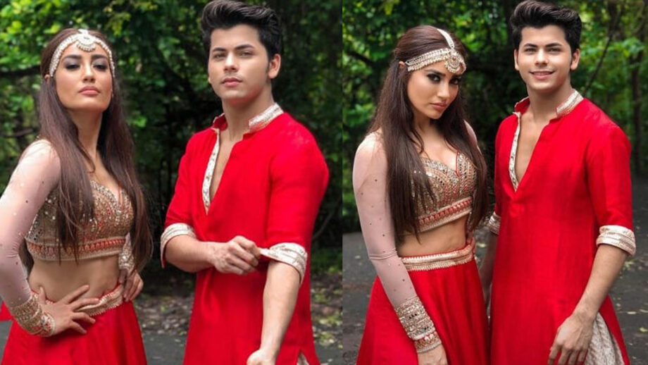 Siddharth Nigam and Surbhi Jyoti paint the town red together