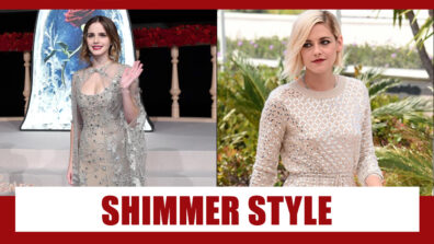 Slaying In Shimmer: Emma Watson And Kristen Stewart’s Wardrobe For Your Outfit Inspo