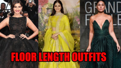 Sonam Kapoor VS Alia Bhatt VS Karisma Kapoor: Actresses Who Flaunted Floor Length Outfits The BEST